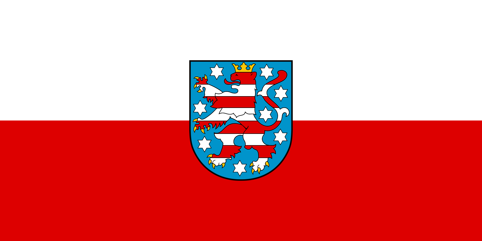 Thüringen Flagge